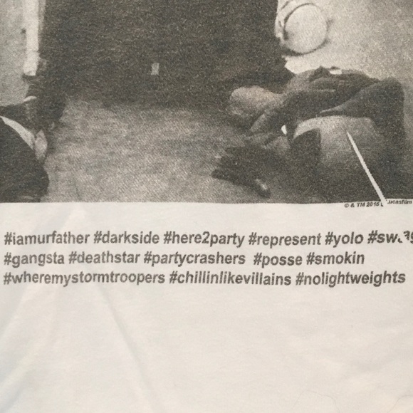 JUNK FOOD Vader_NATION Graphic Tee MEDIUM - Picture 4 of 6